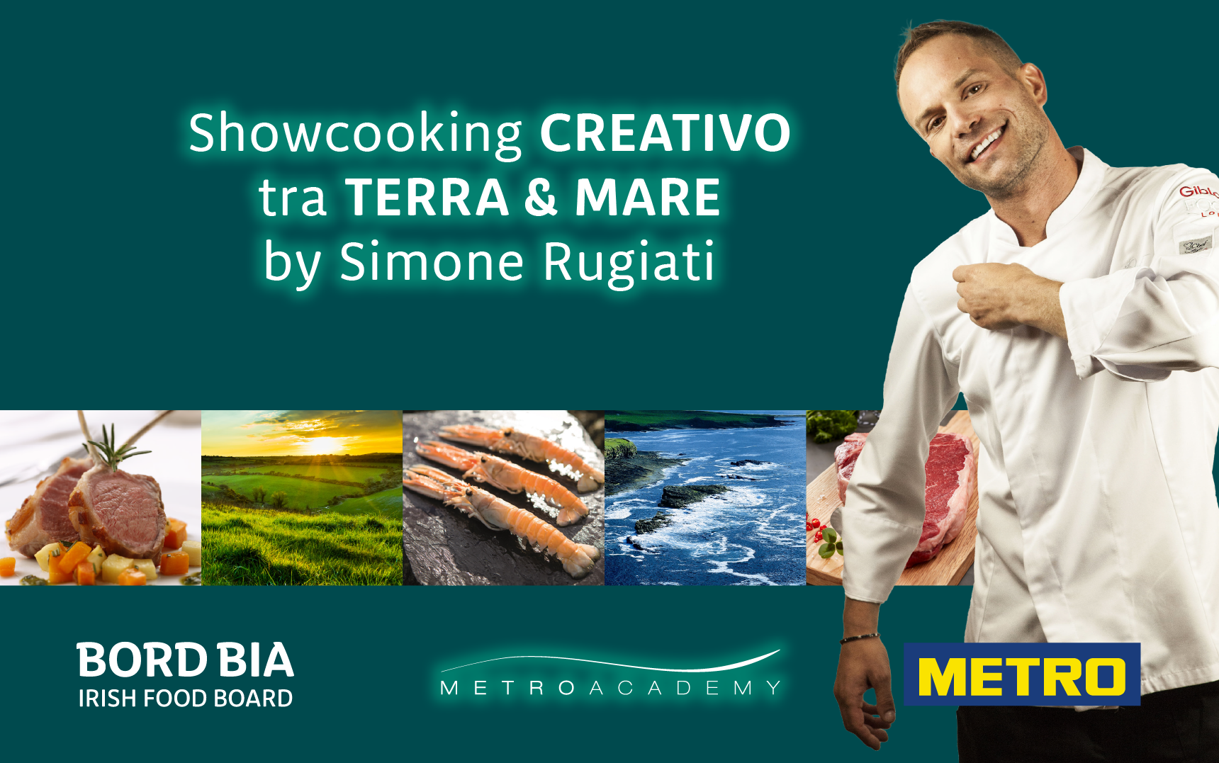 Meat Academy 2021: in cucina con Simone Rugiati e le eccellenze dell’Irish Food